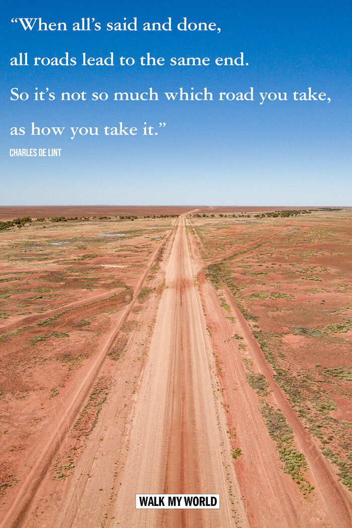 quotes about journeys and roads