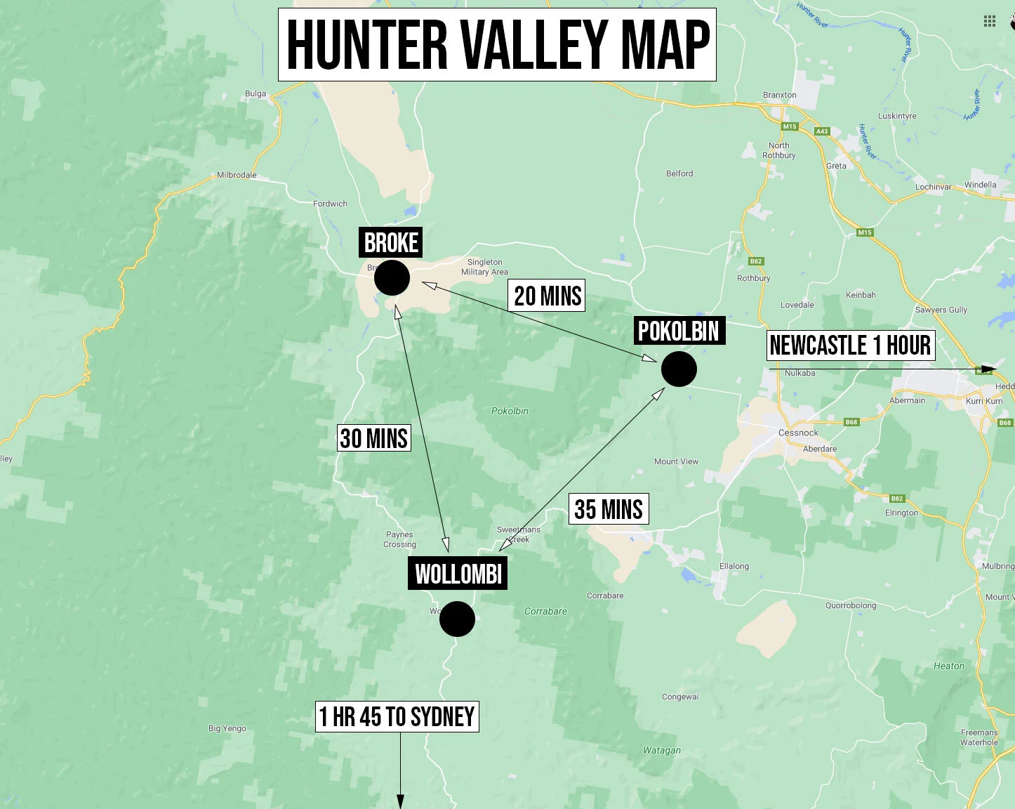 What Is Hunter Valley Map? , THE 10 BEST Things to Do in Hunter Valley ...