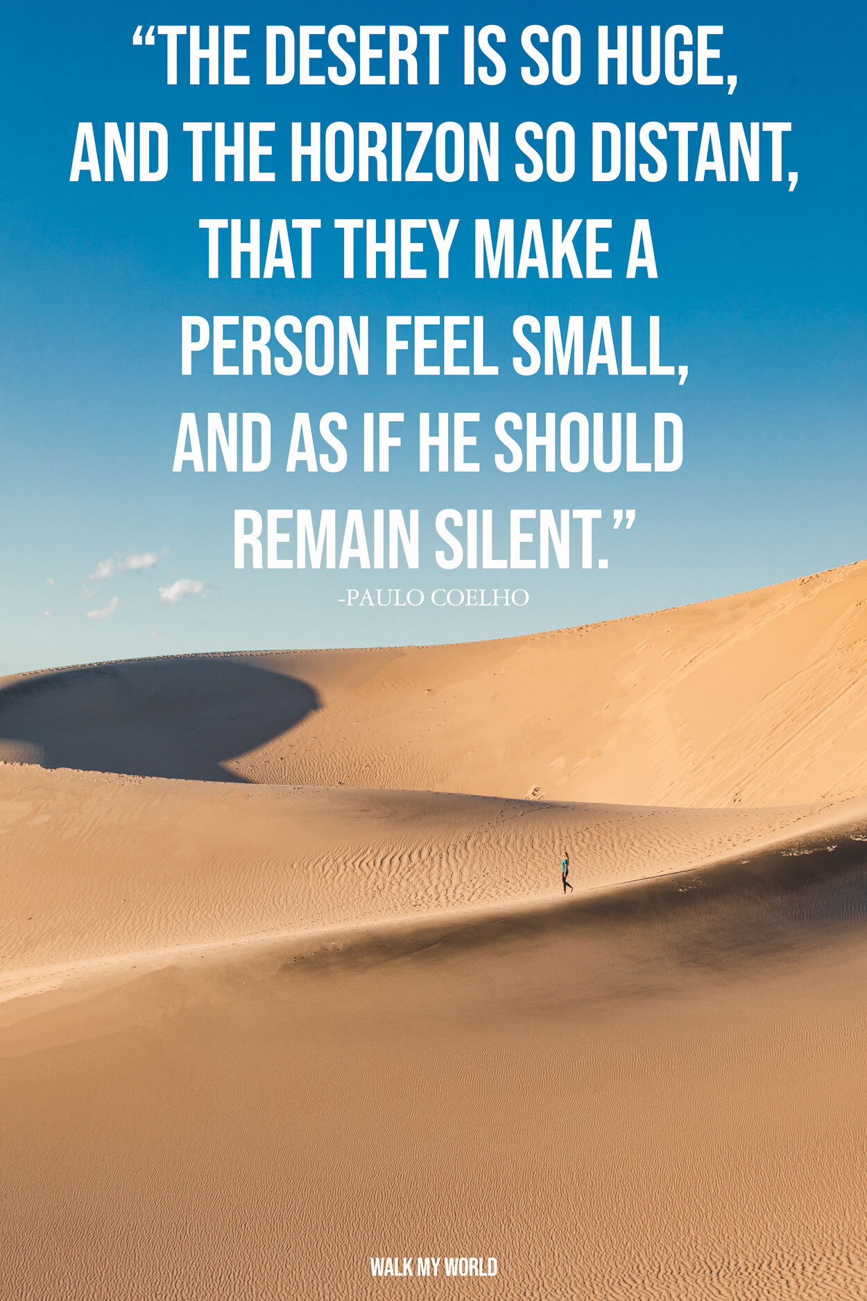 The most inspirational desert quotes - Paulo Coelho