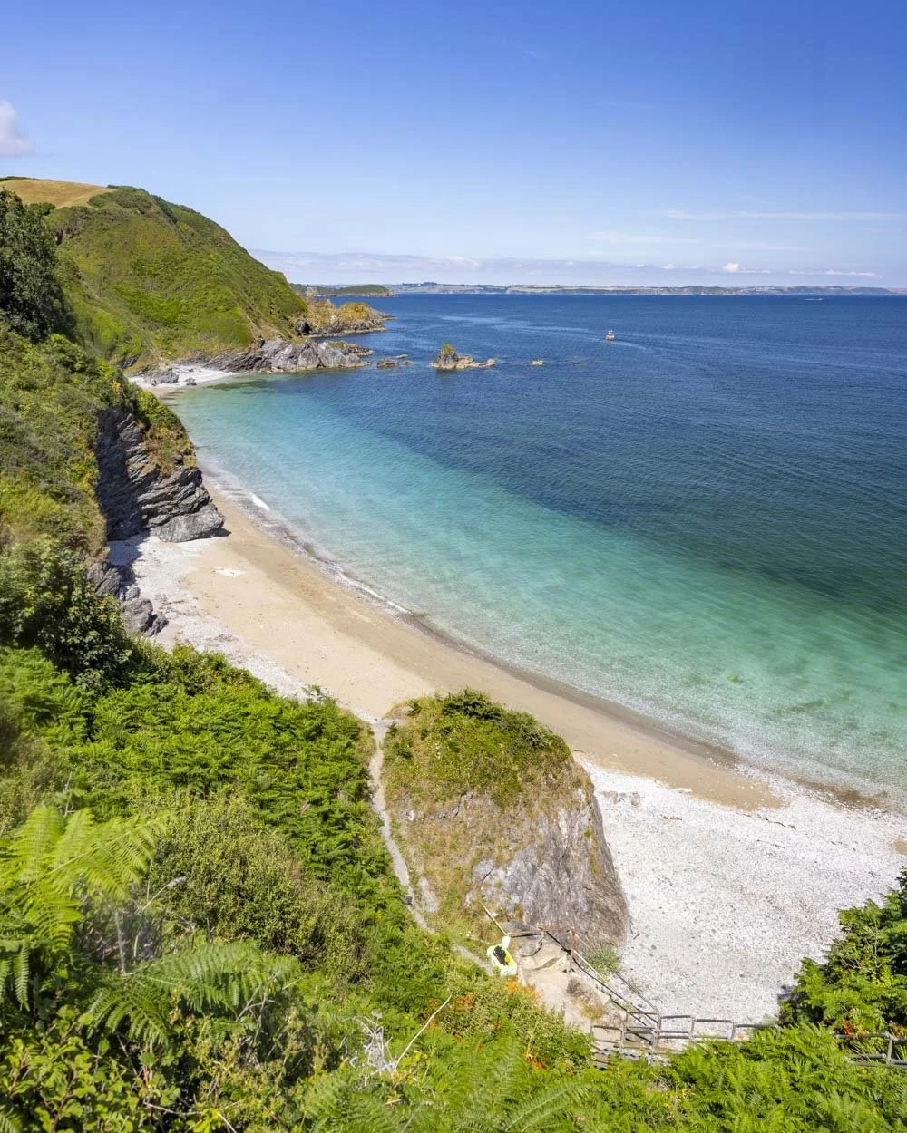 Polstreath beach