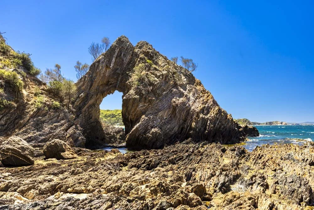 How to find Batemans Bay's hidden sea arch