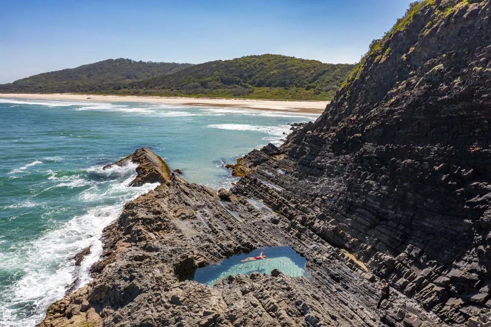 The Crescent Rockpool: is this the best secret swim spot in Crescent Head?