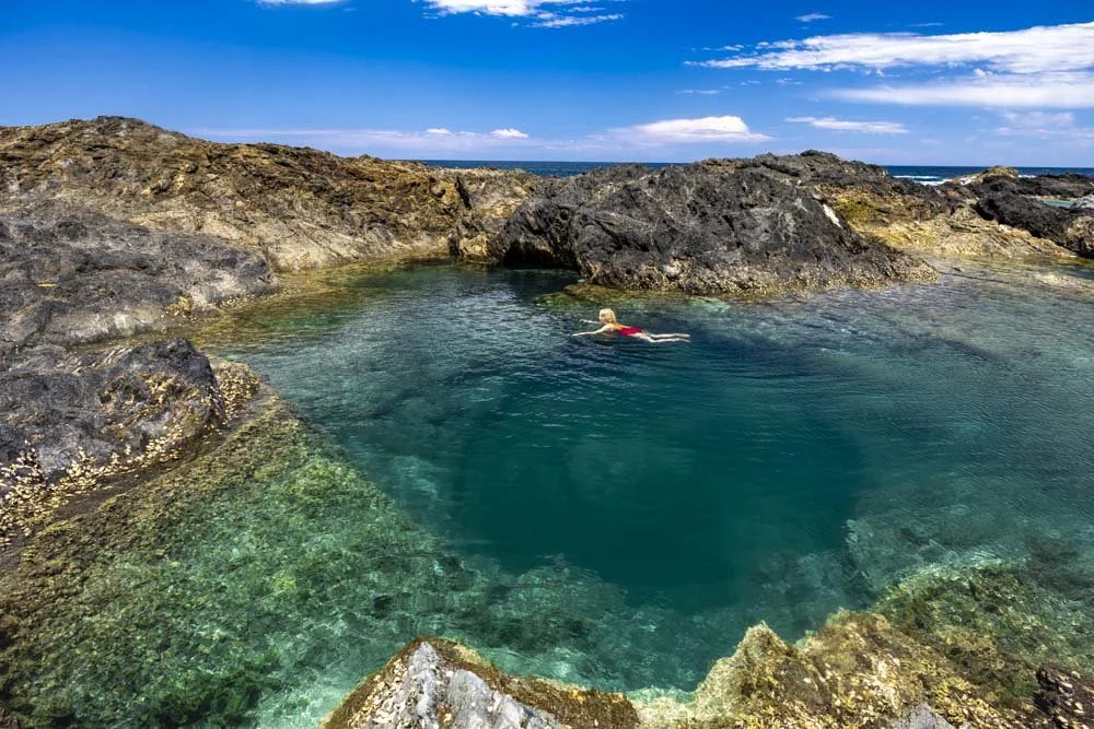 North Head Rockpool: a phenomenal blue lagoon near Batemans Bay