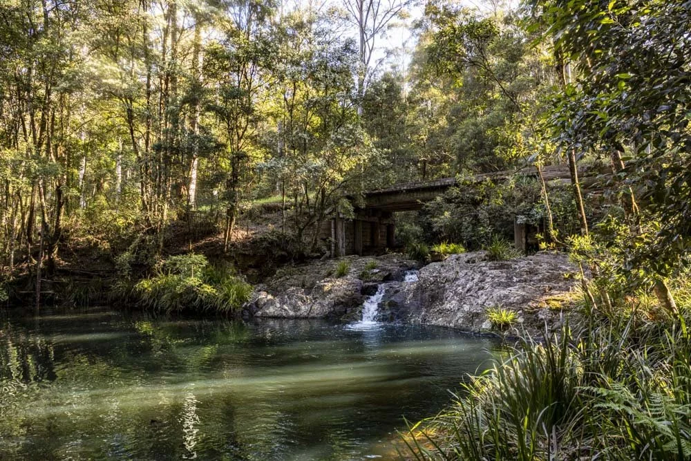 Mobong Cascades: pretty rainforest swimming holes close to Coffs Harbour