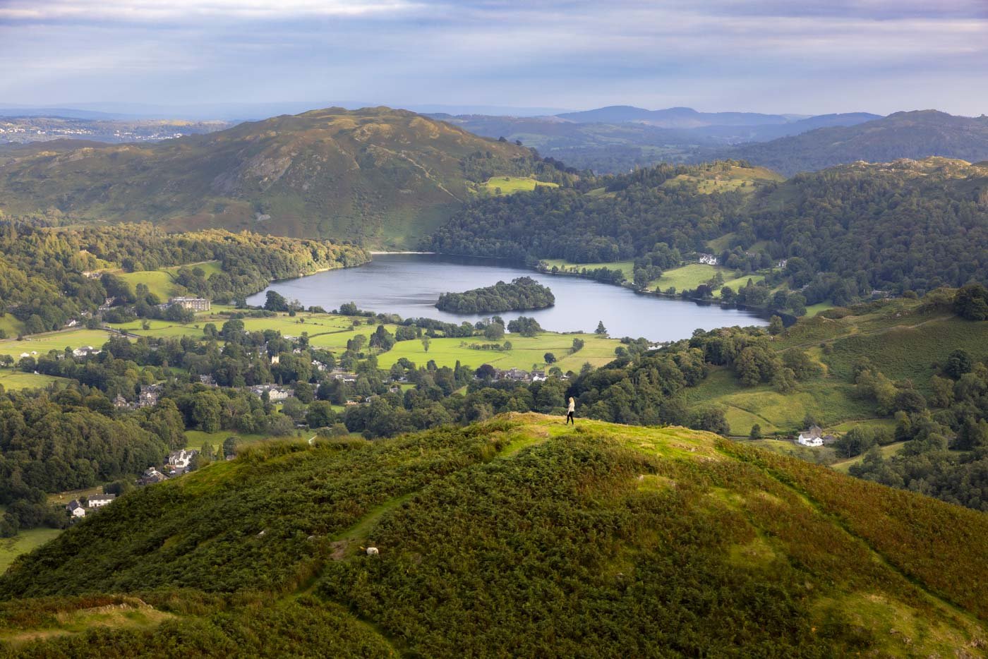 Greenburn Round: incredible ridgelines offering the best views of Grasmere