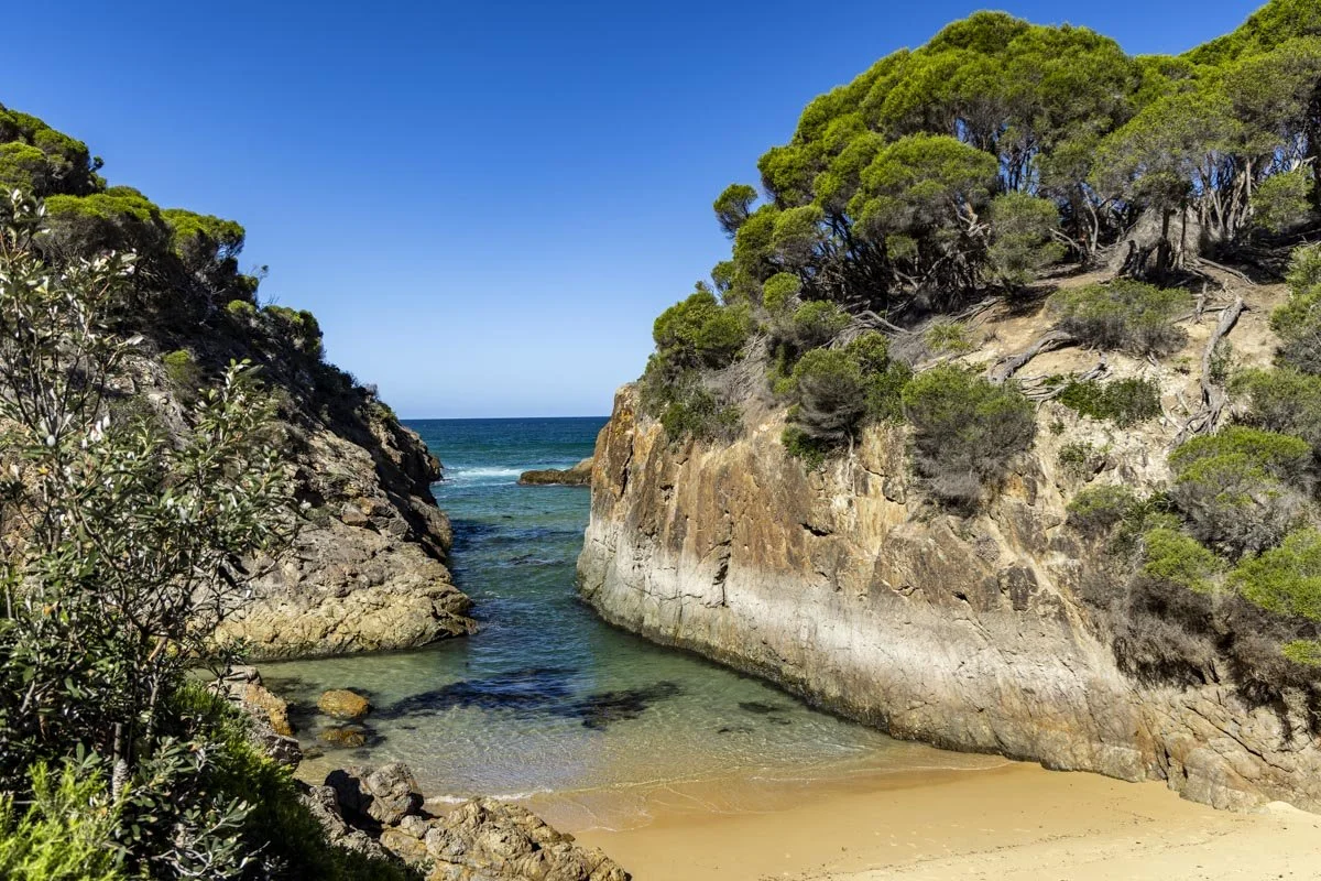 Wallagoot Gap: a spectacular cove and wild swimming spot near Eden