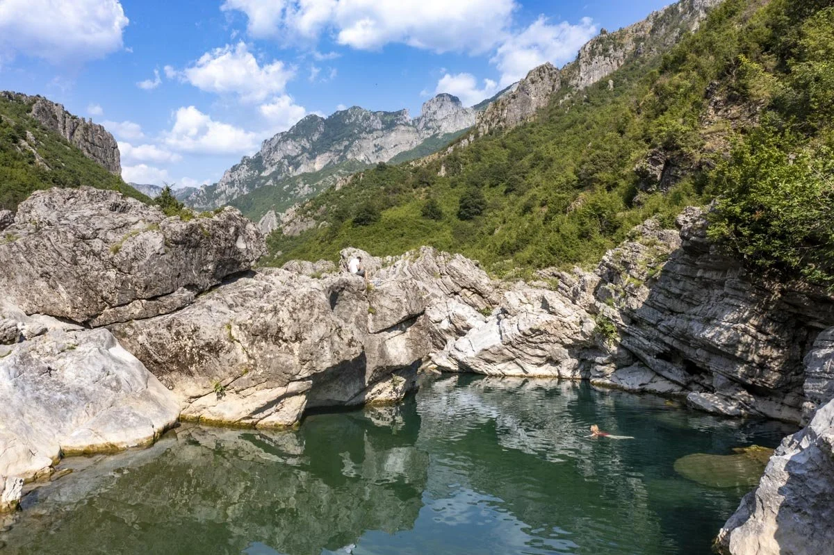 Kanioni i Kirit: Shkoder's incredible emerald swimming holes 