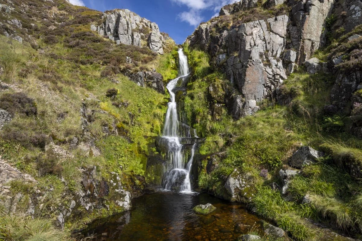 Hen Hole Waterfall: a beautiful gorge with plunge pools in Northumberland 