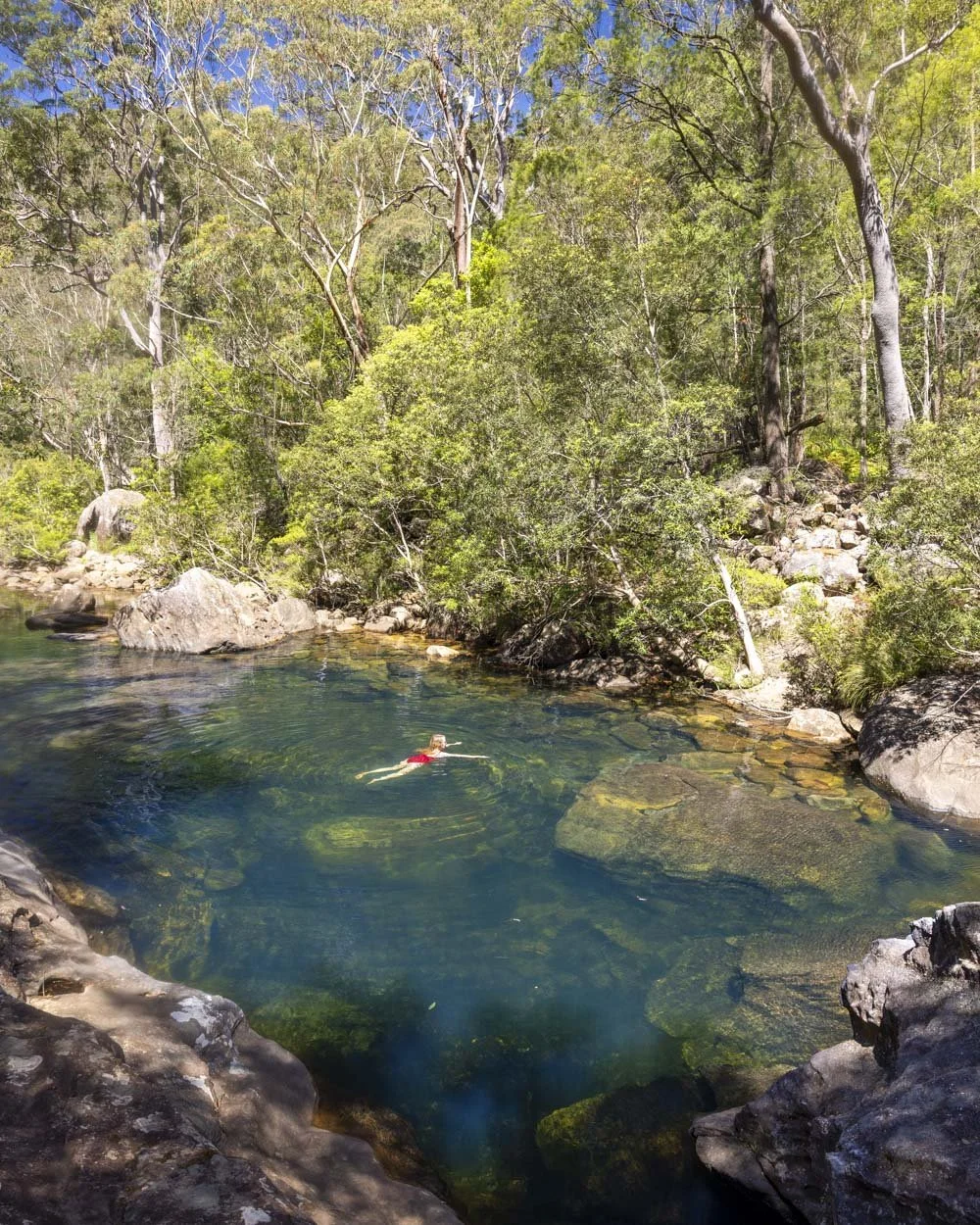 Pool on Glenbrook Creek
