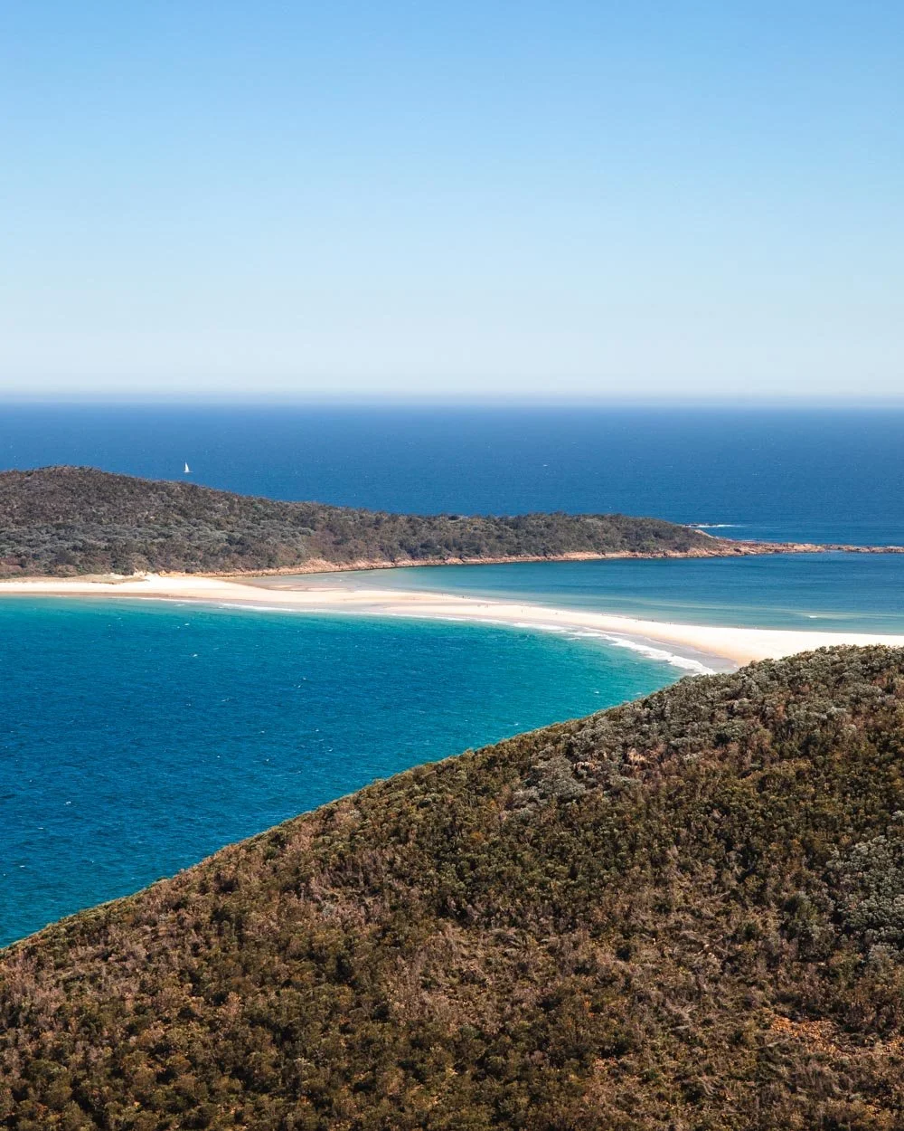 Fingal spit from stephens peak