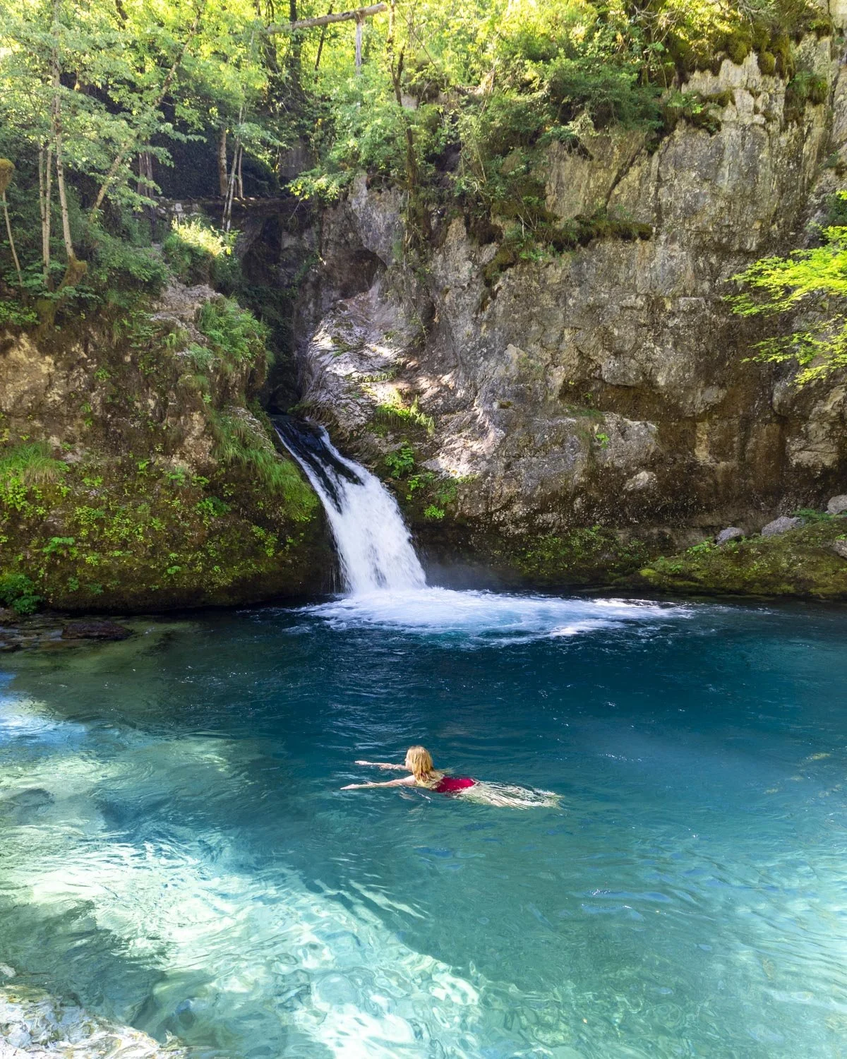 Blue Eye swim