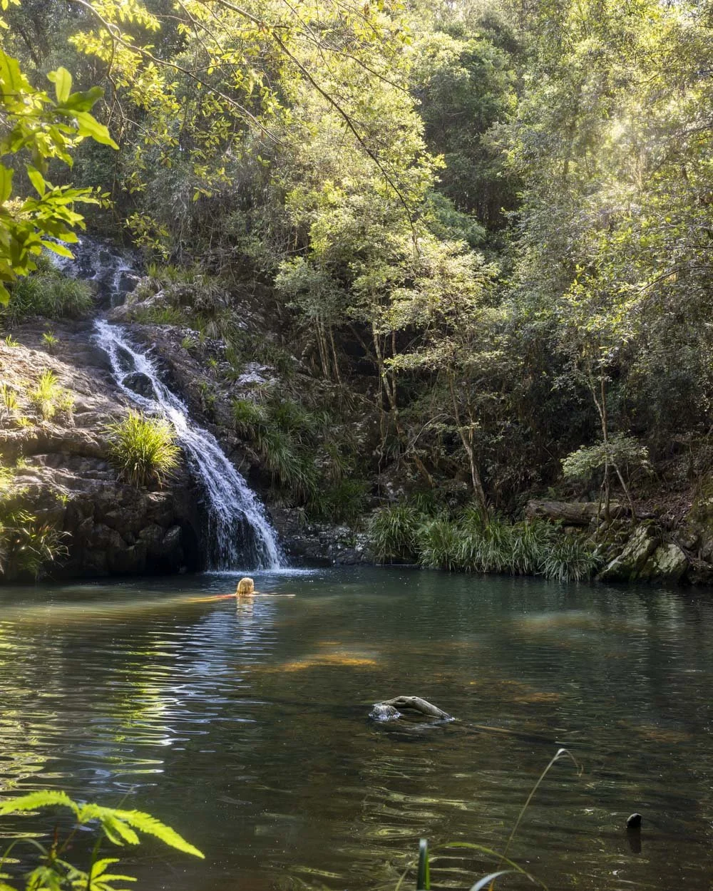 Mobong Cascades swimming hole