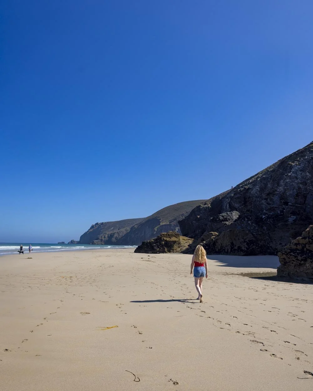Chapel Porth Beach