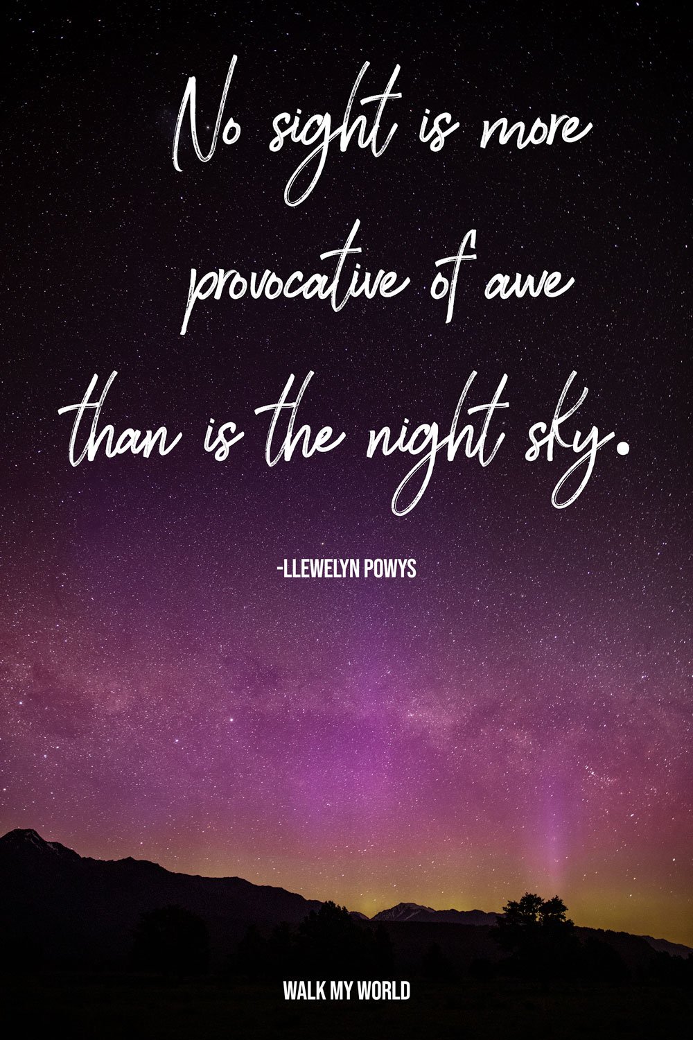 40 Inspirational Night Sky Quotes — Walk My World