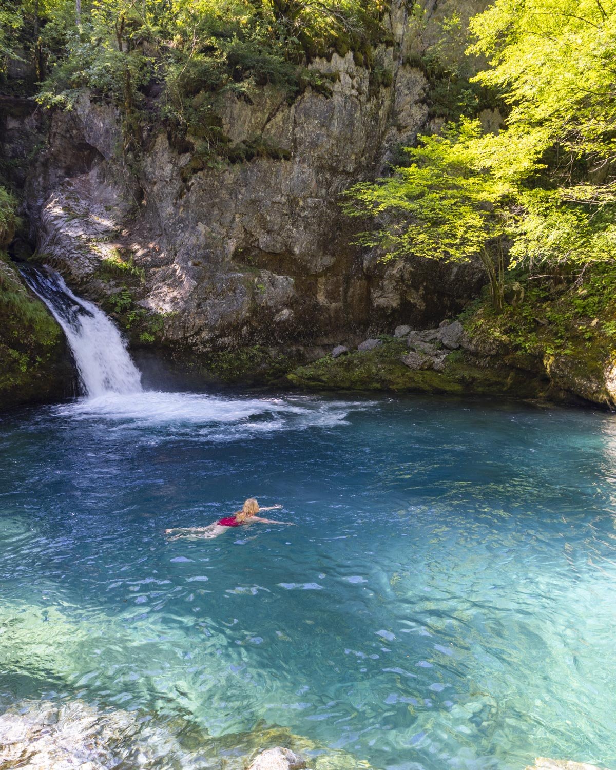 Blue Eye swim