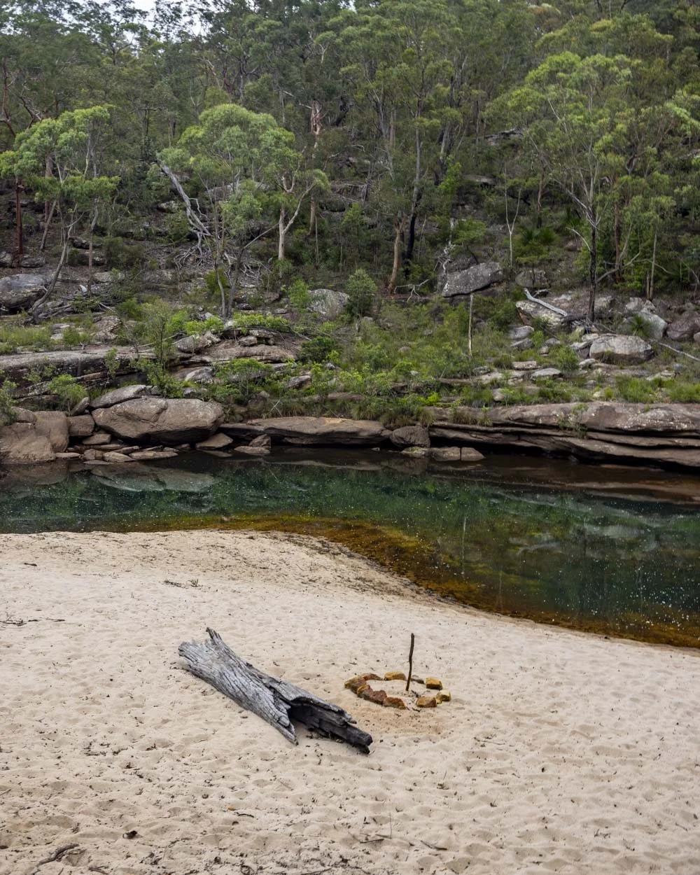 Glebrook Pool Glenbrook Beach and the incredible secret swimming hole beyond — Walk ...