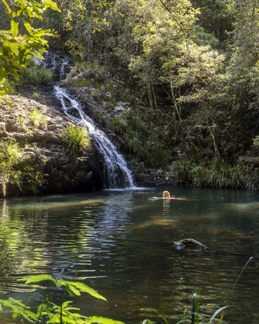 Mobong Cascades swimming hole