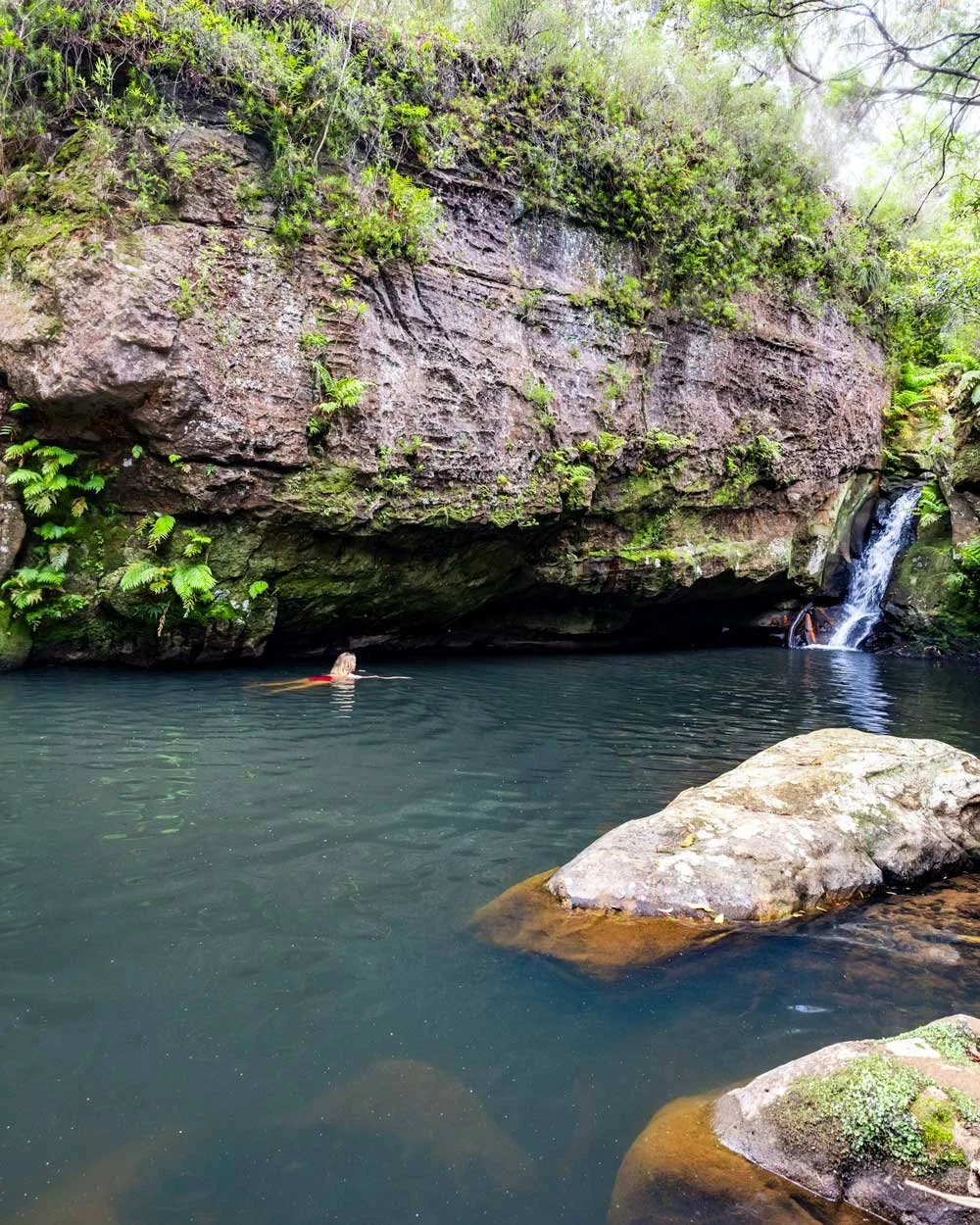 Swimming at Lorna Doone