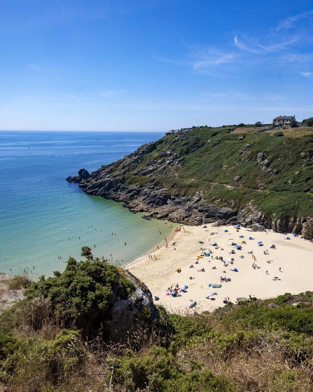 Porthcurno Beach