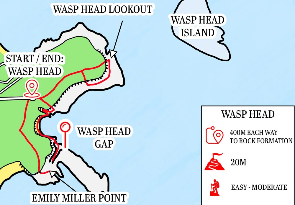 How to find Wasp Head Gap, the incredible sandstone rock formation ...