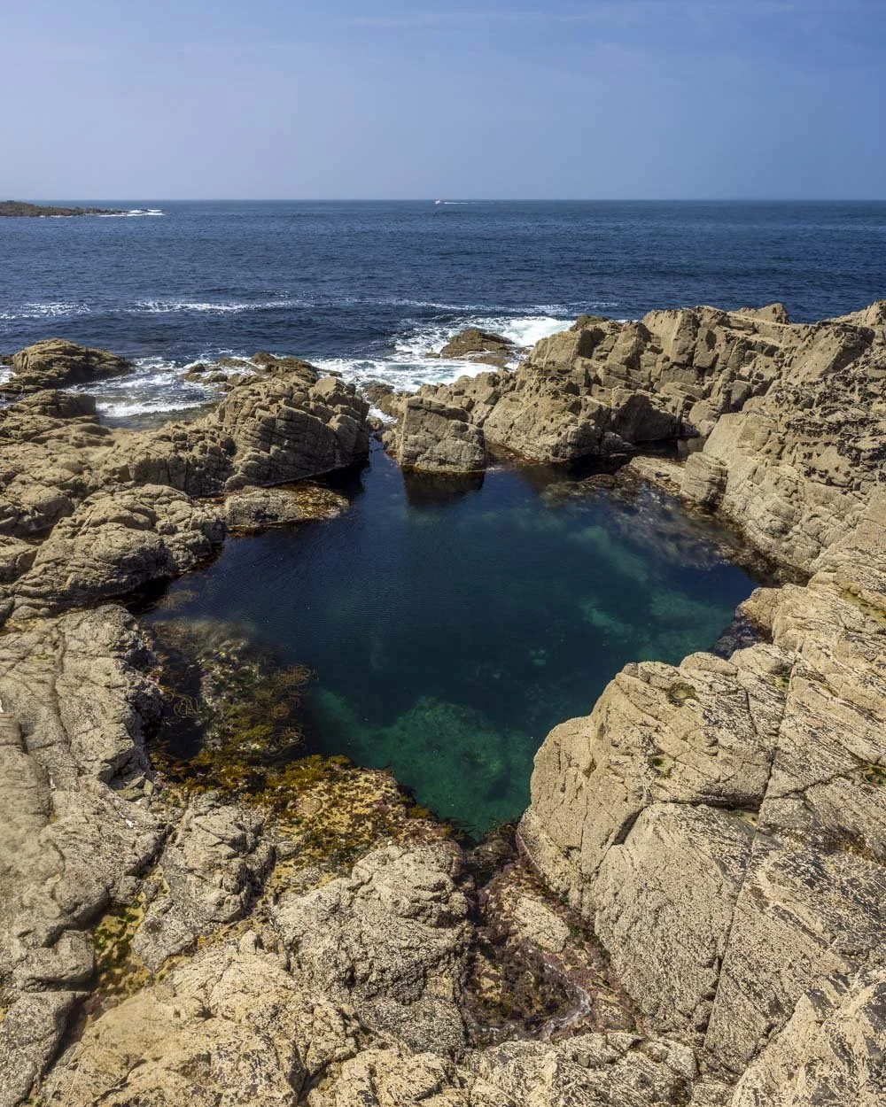 blue pool