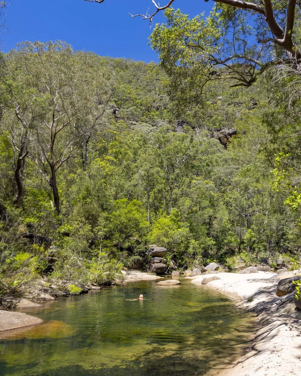 Pool on Glenbrook Creek