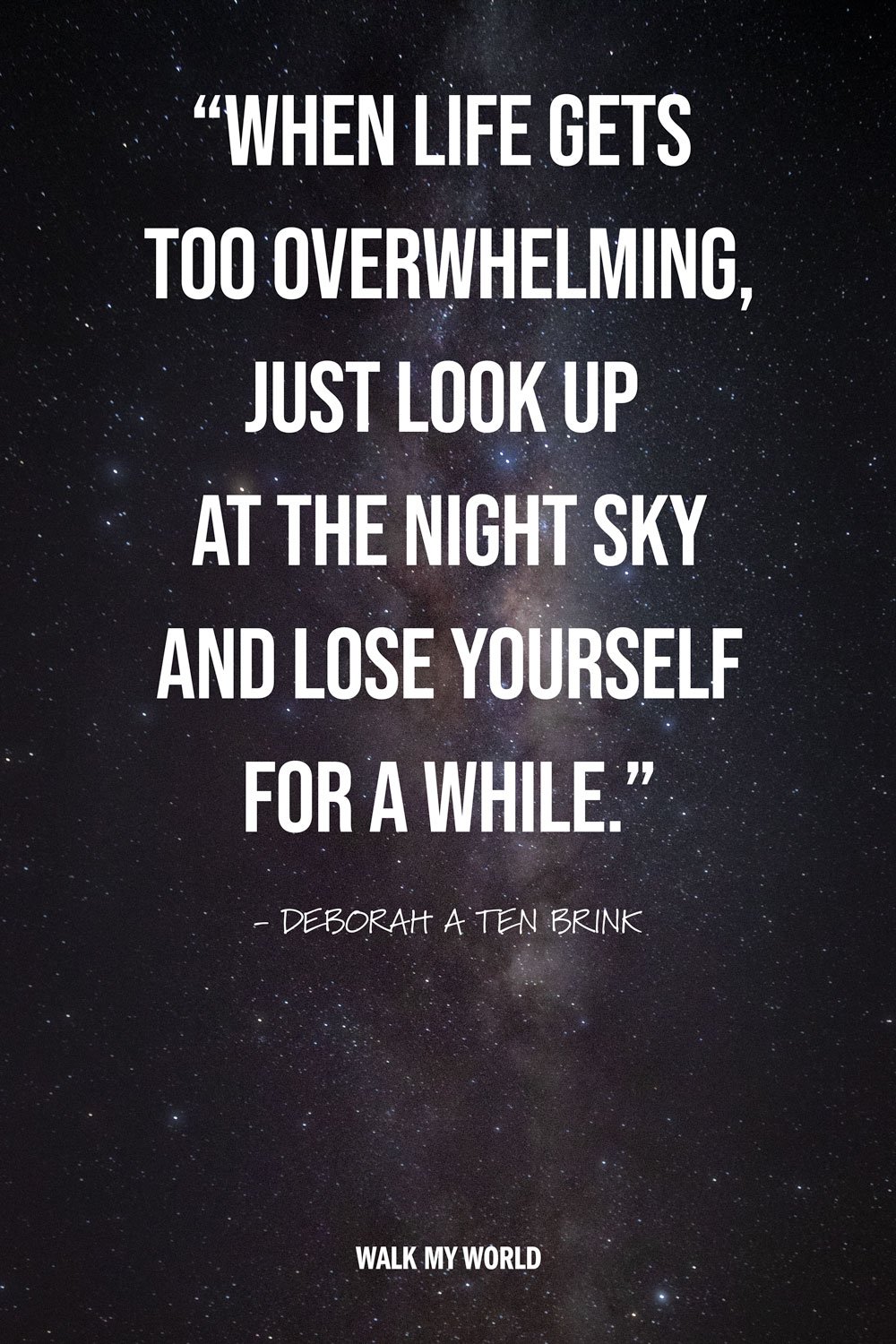 40 Inspirational Night Sky Quotes — Walk My World
