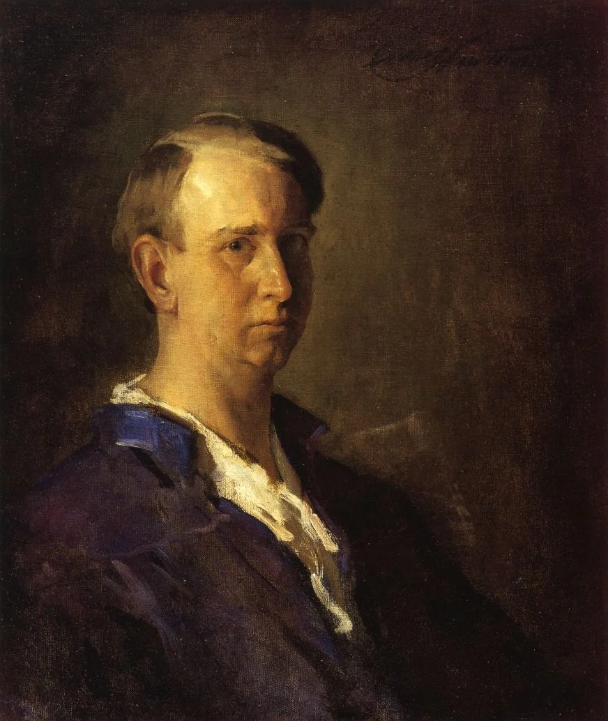 This is Charles Hawthorne’s self portrait. I would show you my self- portrait, but his is way better <3