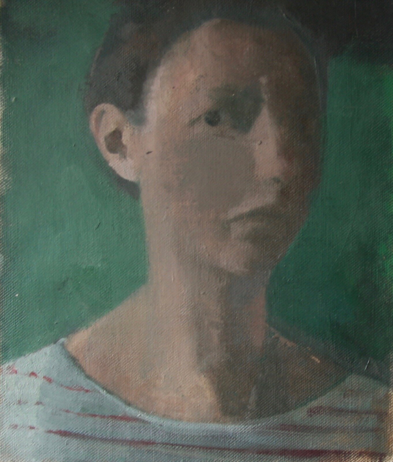 Self Portrait in Green