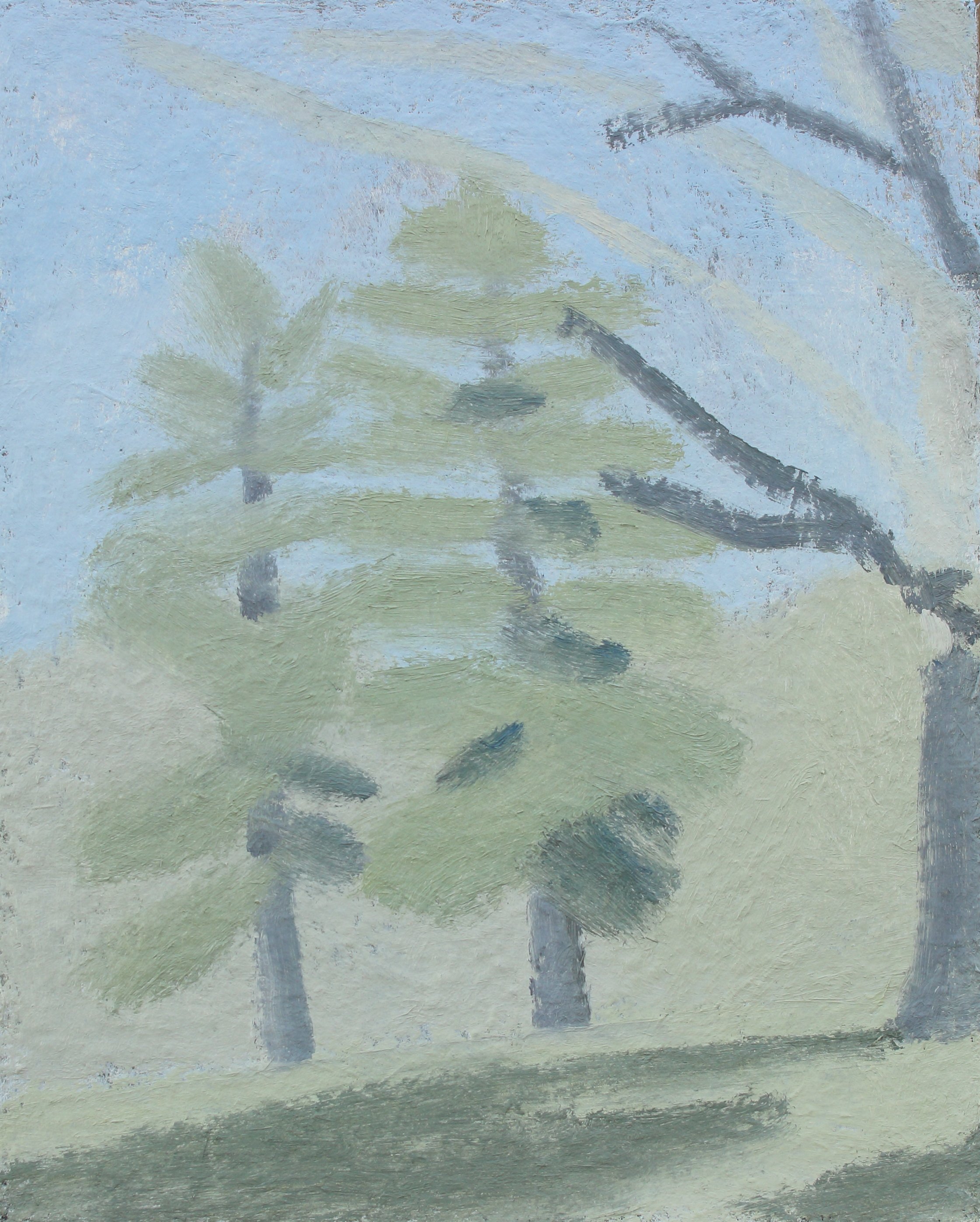 Two Winter Pines