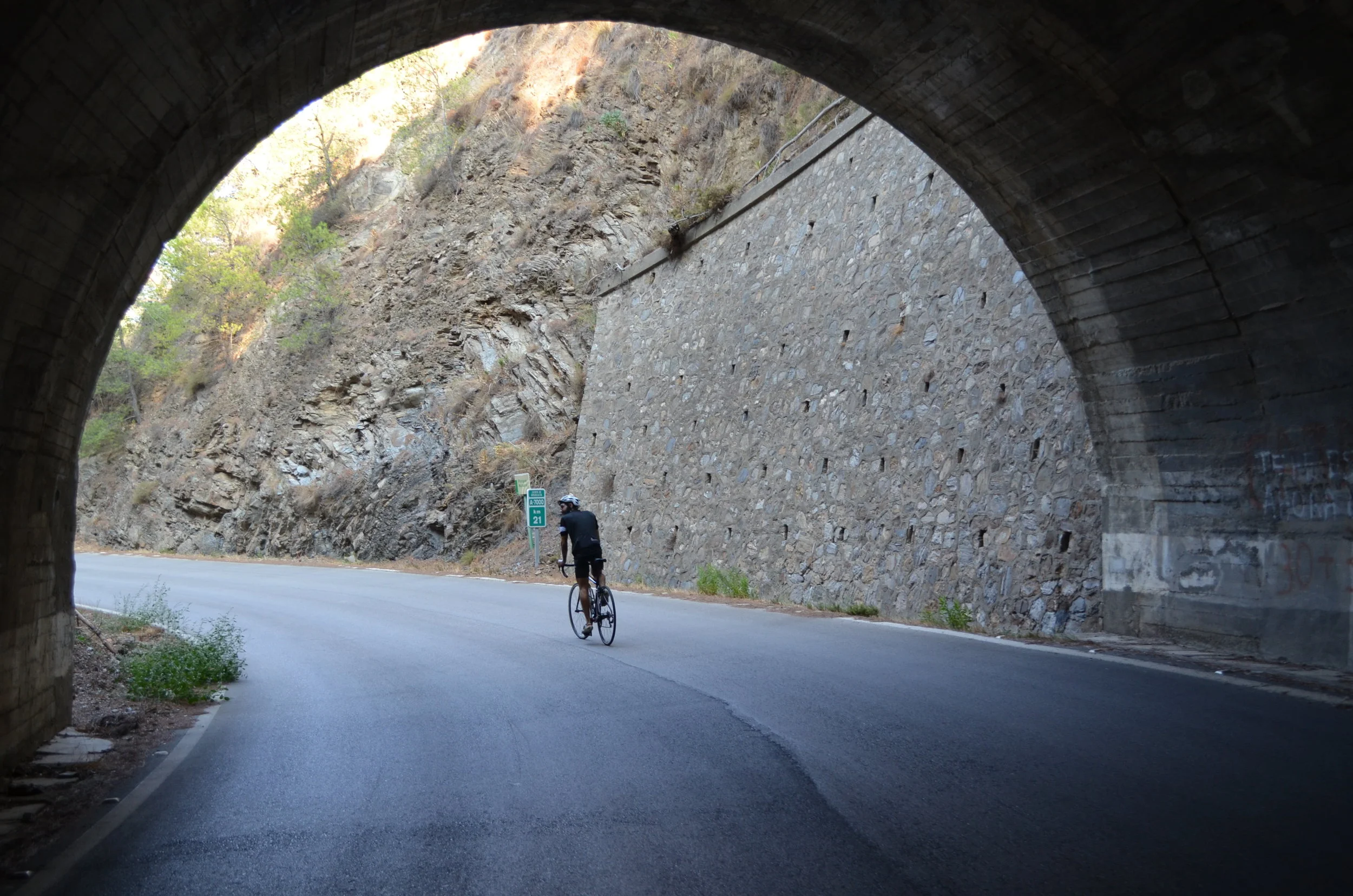 Copy of Cycling in the mountain malaga
