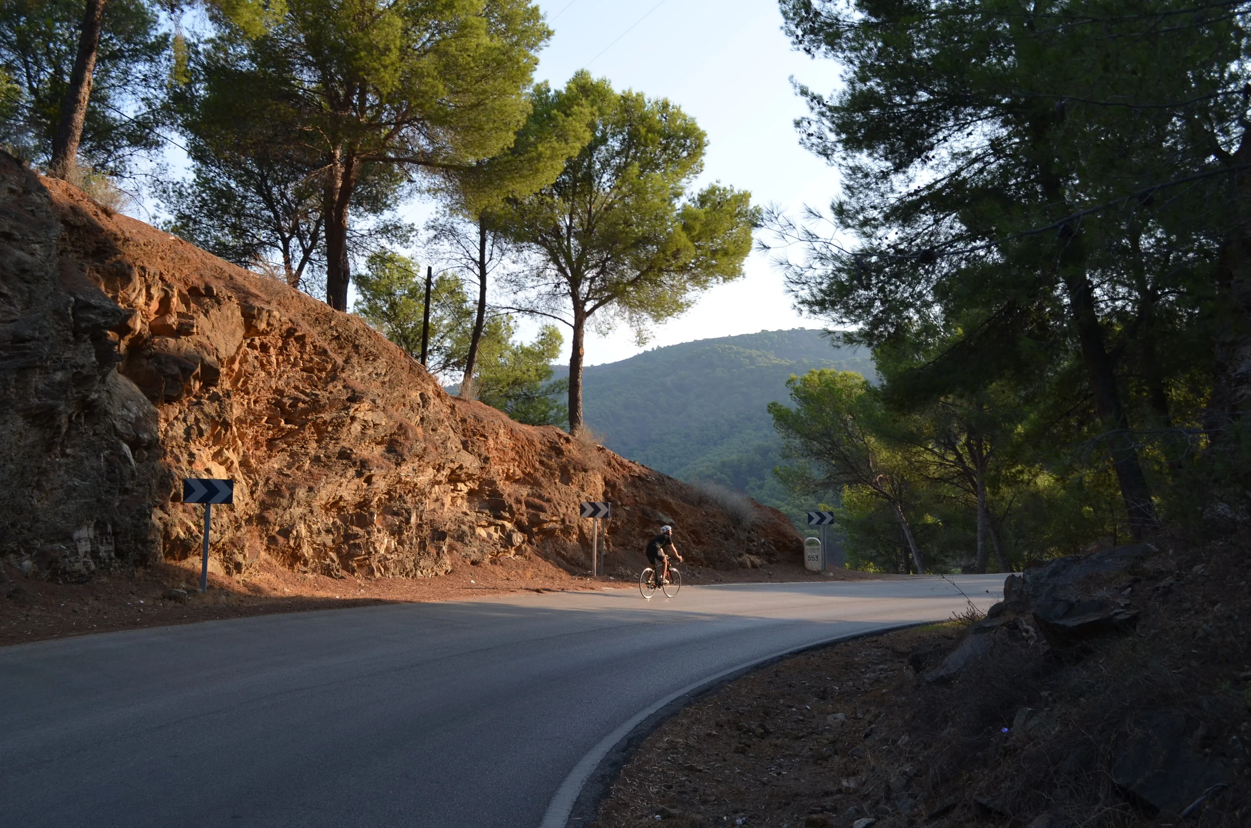 Copy of La reina cycling in malaga andalucia