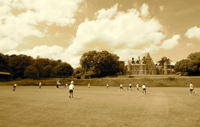 “I remember for them a cricket match in 1909. I'd scored a century for the first eleven.”