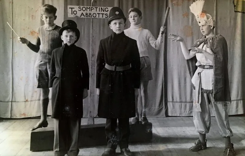 8 How about this one? Any idea of what play? What year? Roughly? School plays were still an annual tradition back then?