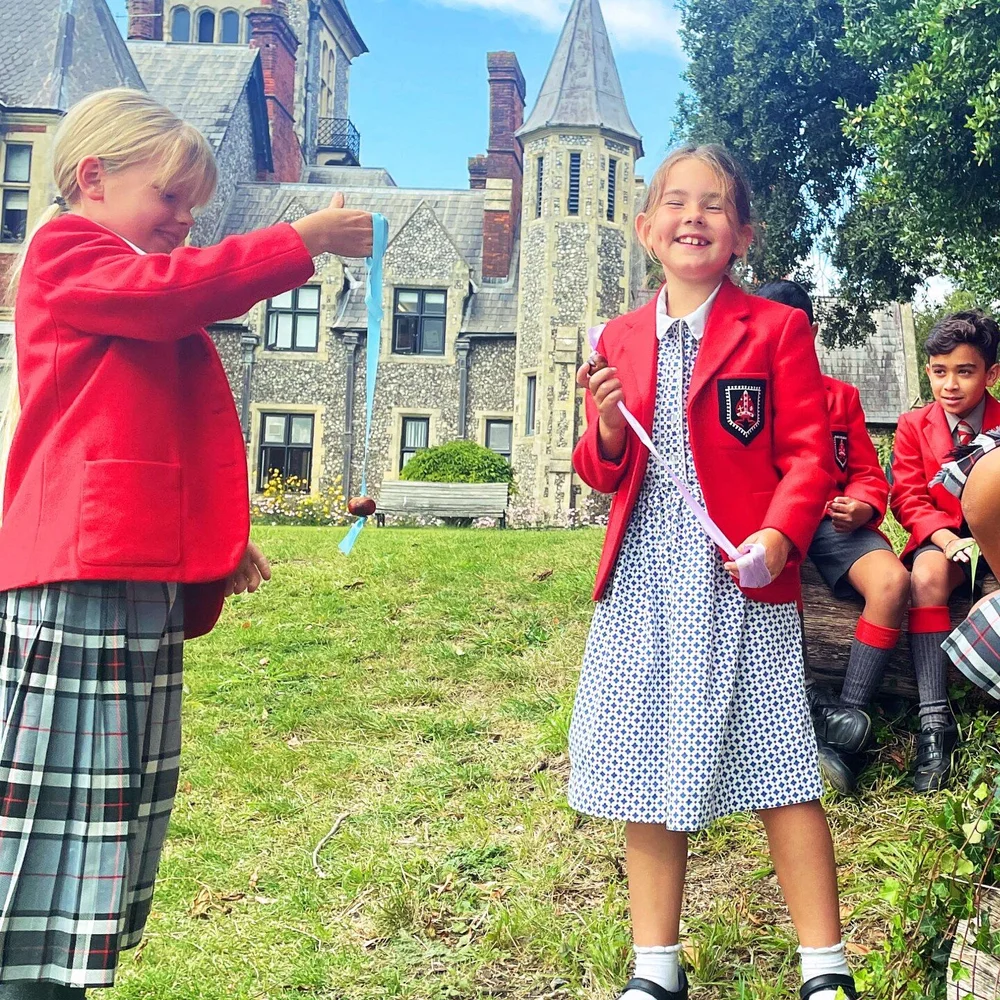 Annabelle became a boarder at Christ's Hospital from Year 9 having won