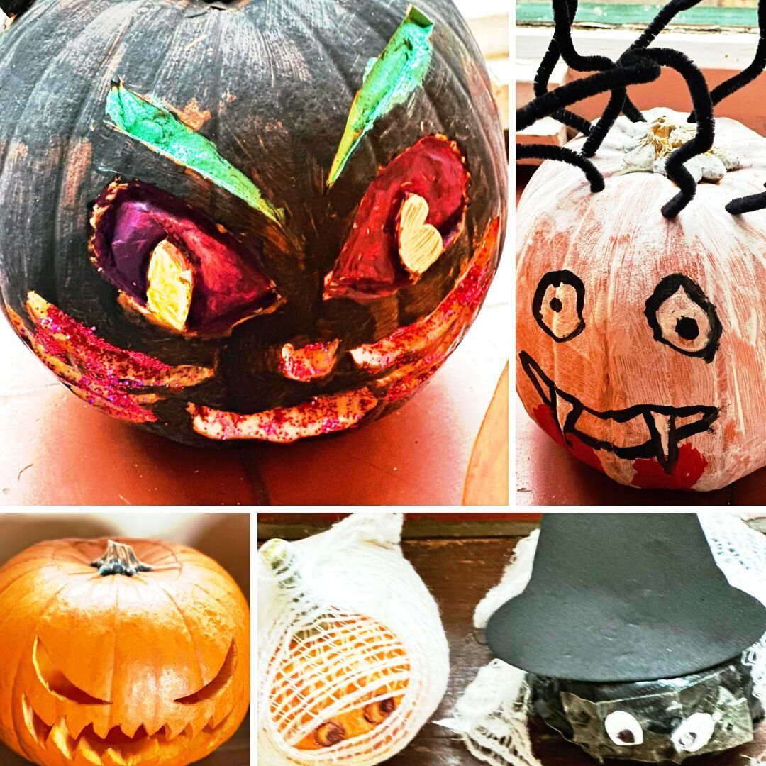 Our children have truly outshone themselves! The school is a riot of colour with brilliantly carved pumpkins full of imagination and creativity - and this is just a selection of them. Thank you to all the parents who lent their hands in helping creat