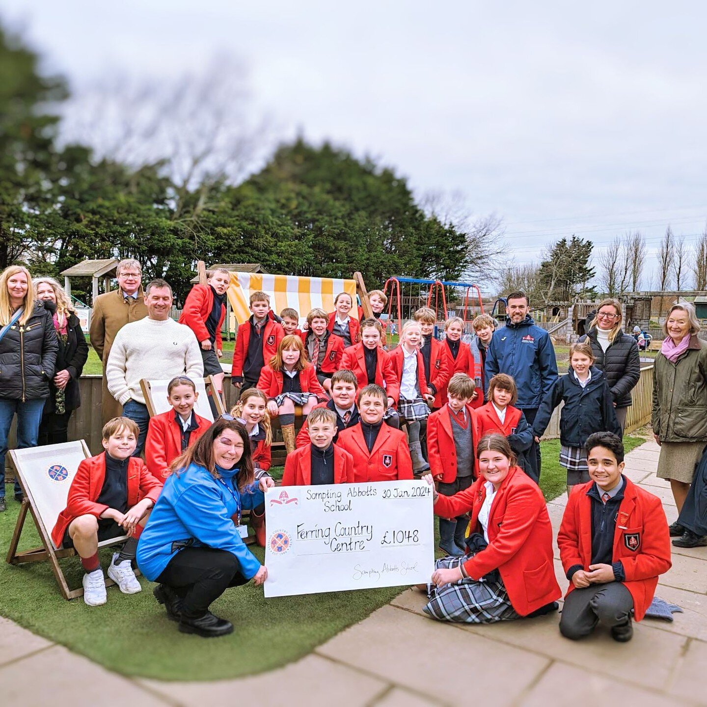 This week, our pupils and parents made a trip to Ferring Country Centre to deliver a cheque for &pound;1,048! This brilliant amount was just part of that raised through our Worthing Pier to Brighton Pier walk last November.

The visit gave our childr