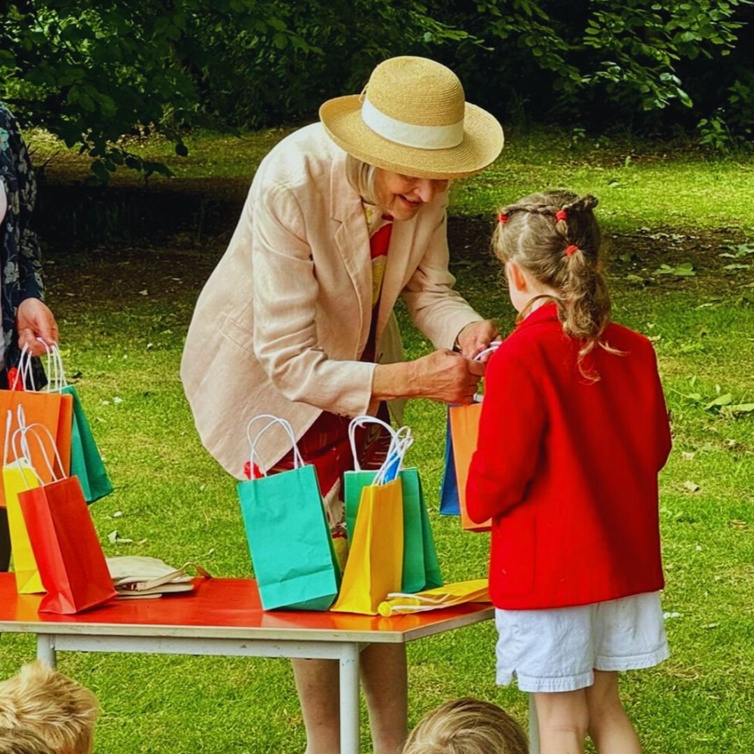 Pre-Prep prize-giving by our lovely Principal Patricia Sinclair! #somptingabbotts #sportsday