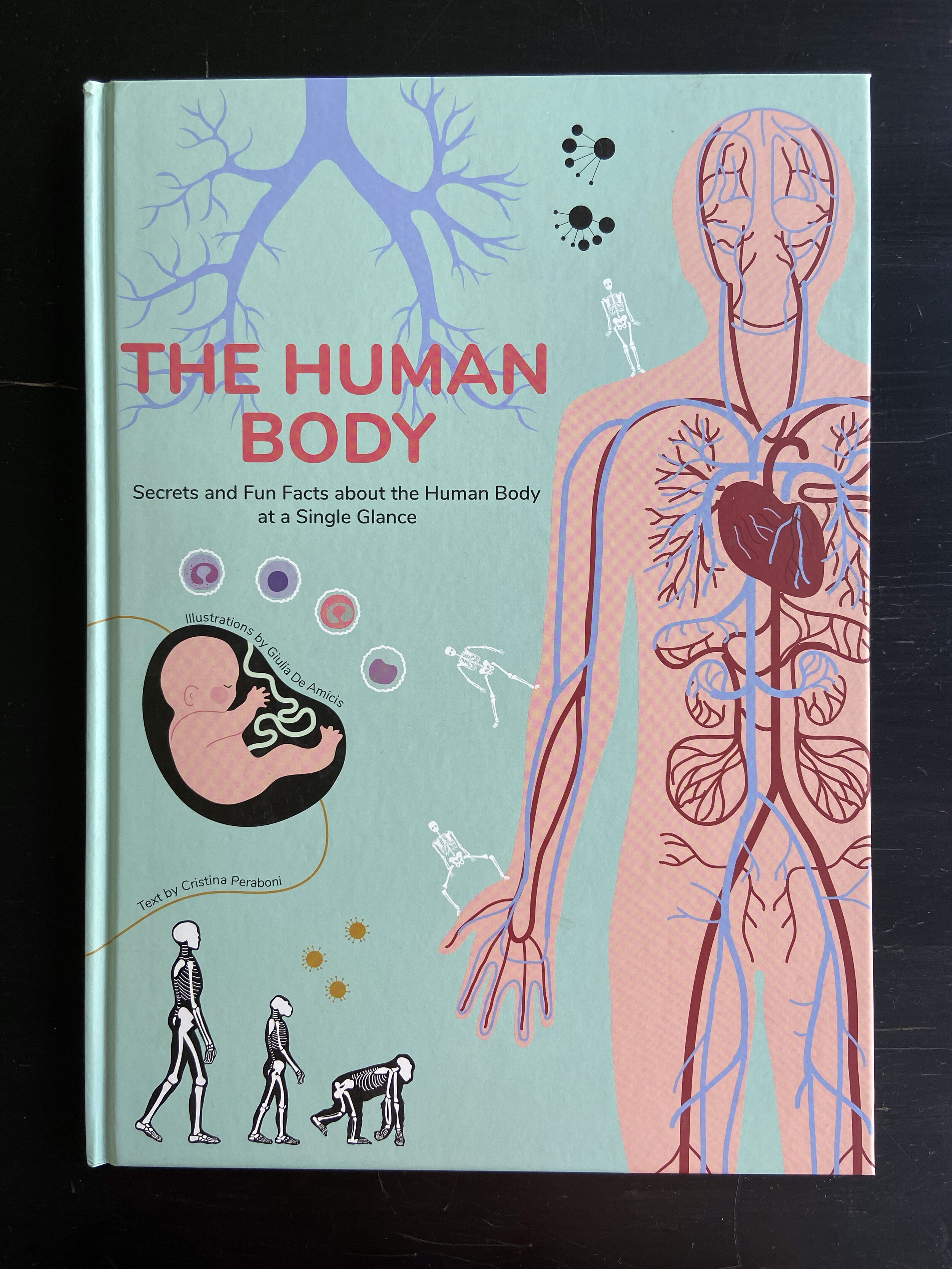 human body book white star