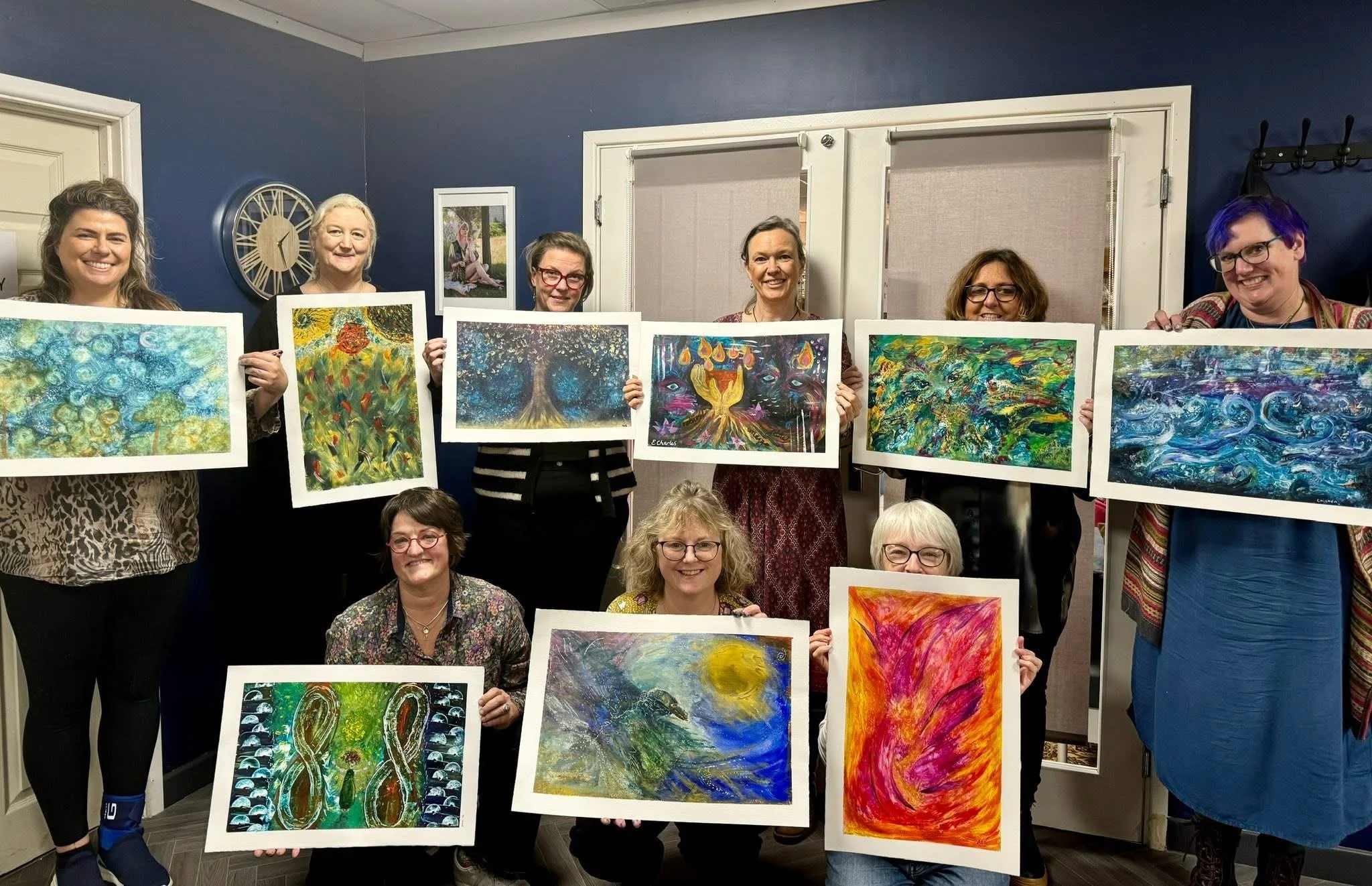 Intuitive Mixed Media Art Workshop - The Heart Leads