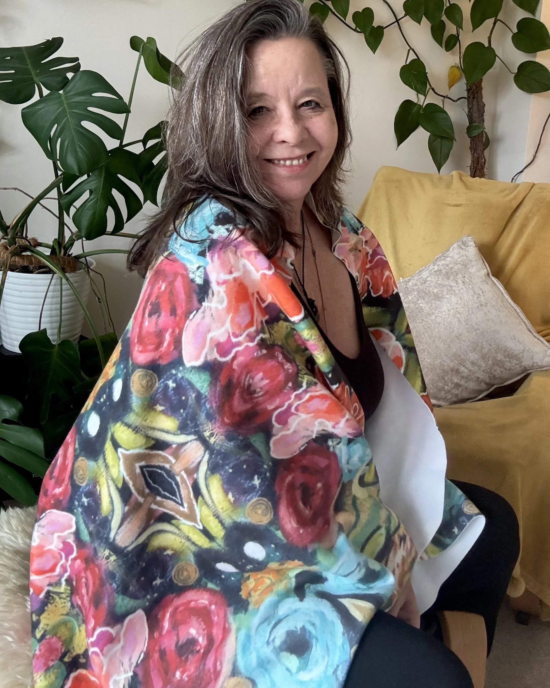 Cosmic Flower - Prayer Shawl