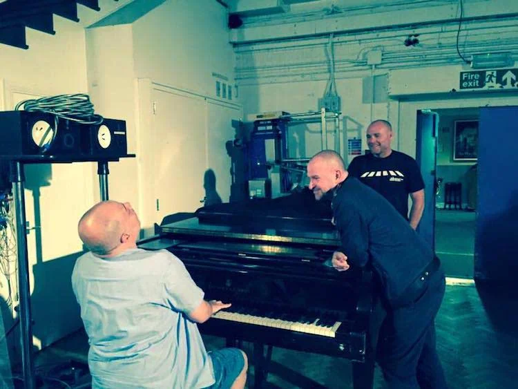 Practicing with Dave Fernandez and Matthew Cocker (Studio 2)