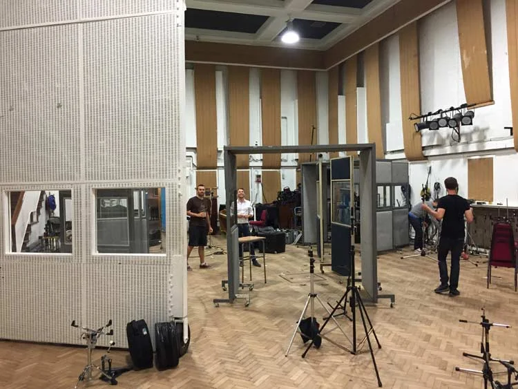 Setting up studio 2 for the Brave album (LGBB)
