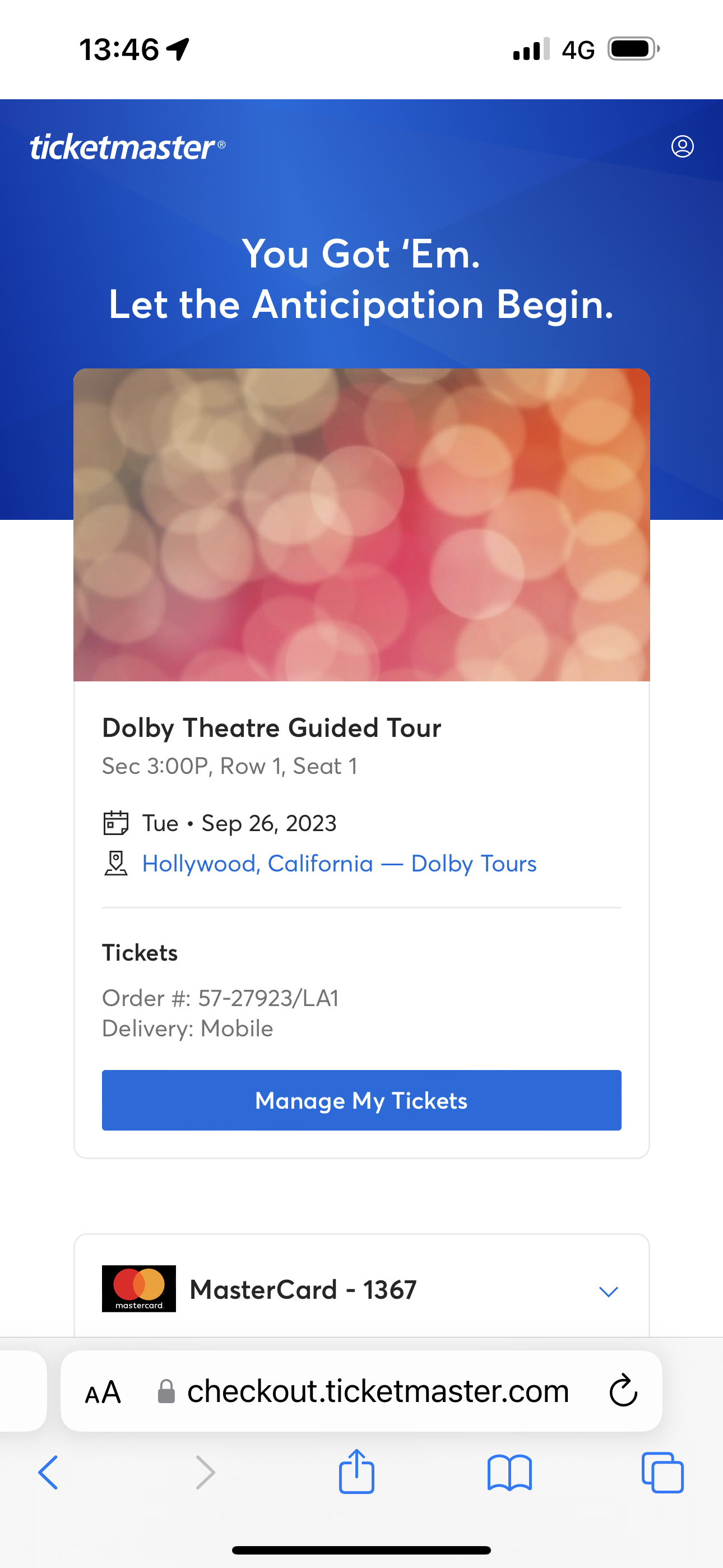 Dolby Theatre, where the Oscars Ceremony takes place