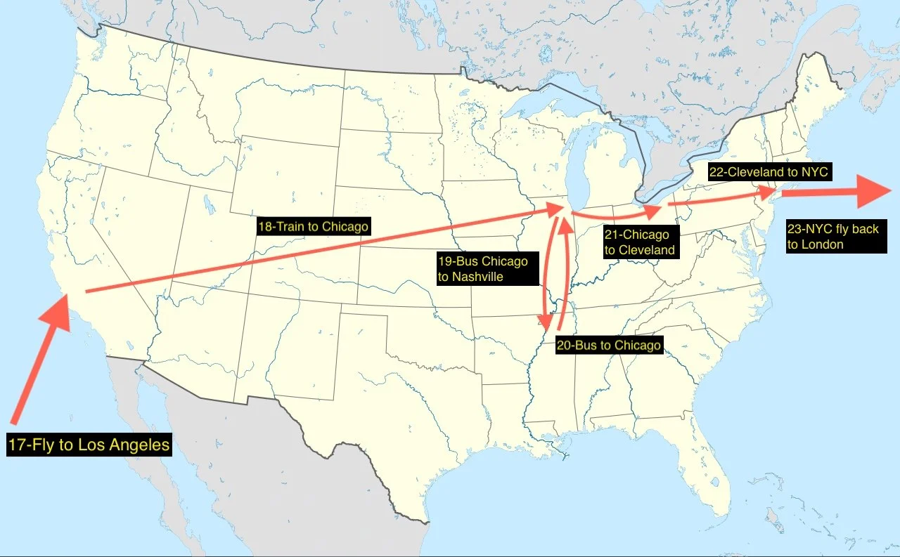 My USA final two months...