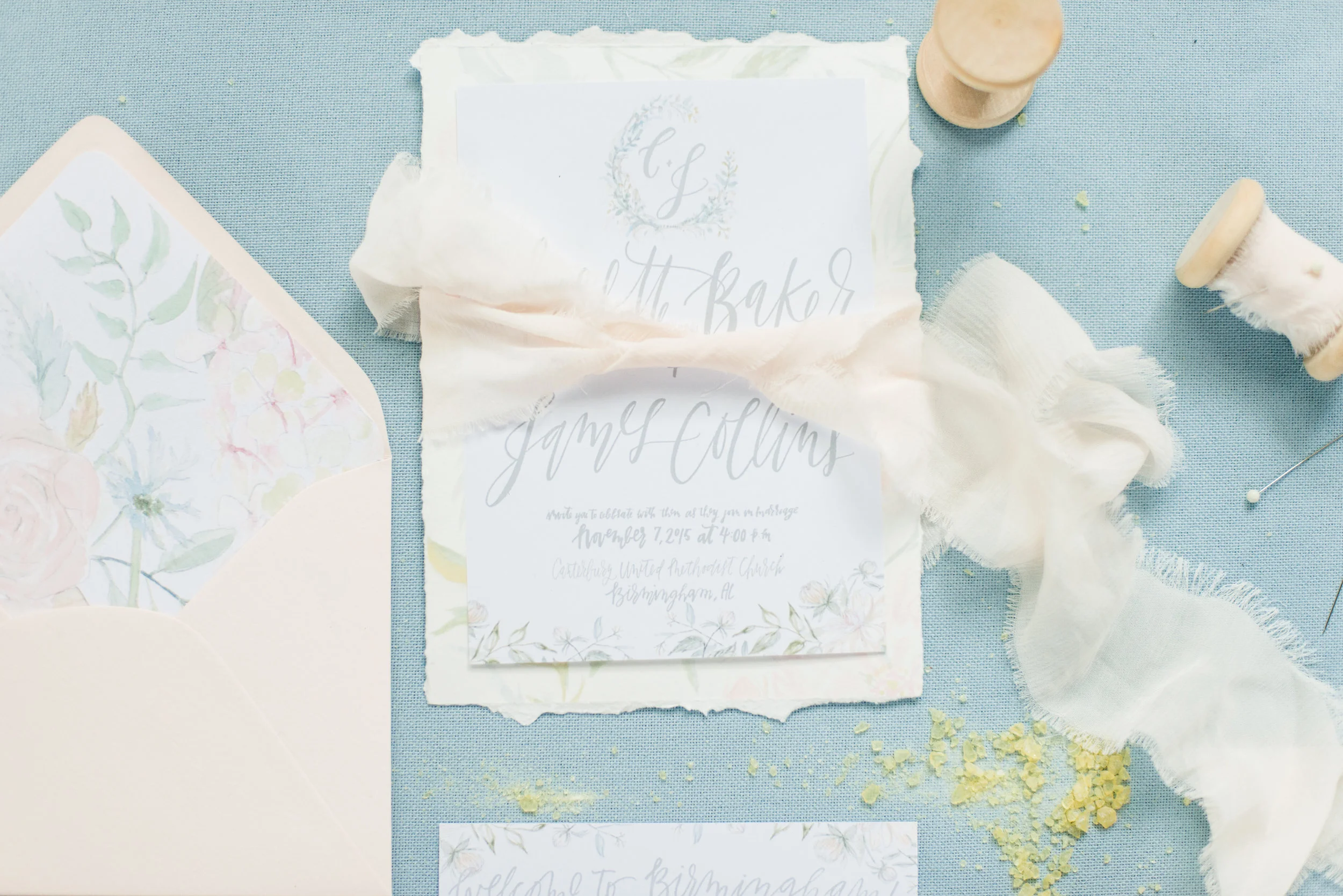 Photo by Love Be Photography Watercolors by Sherri Arias