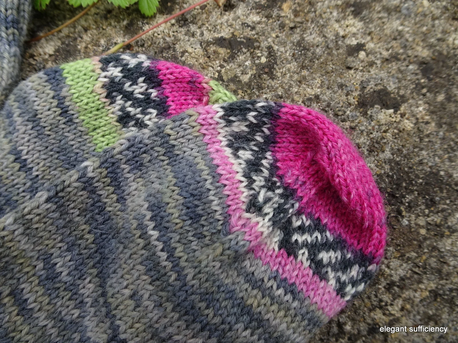 Well-travelled socks