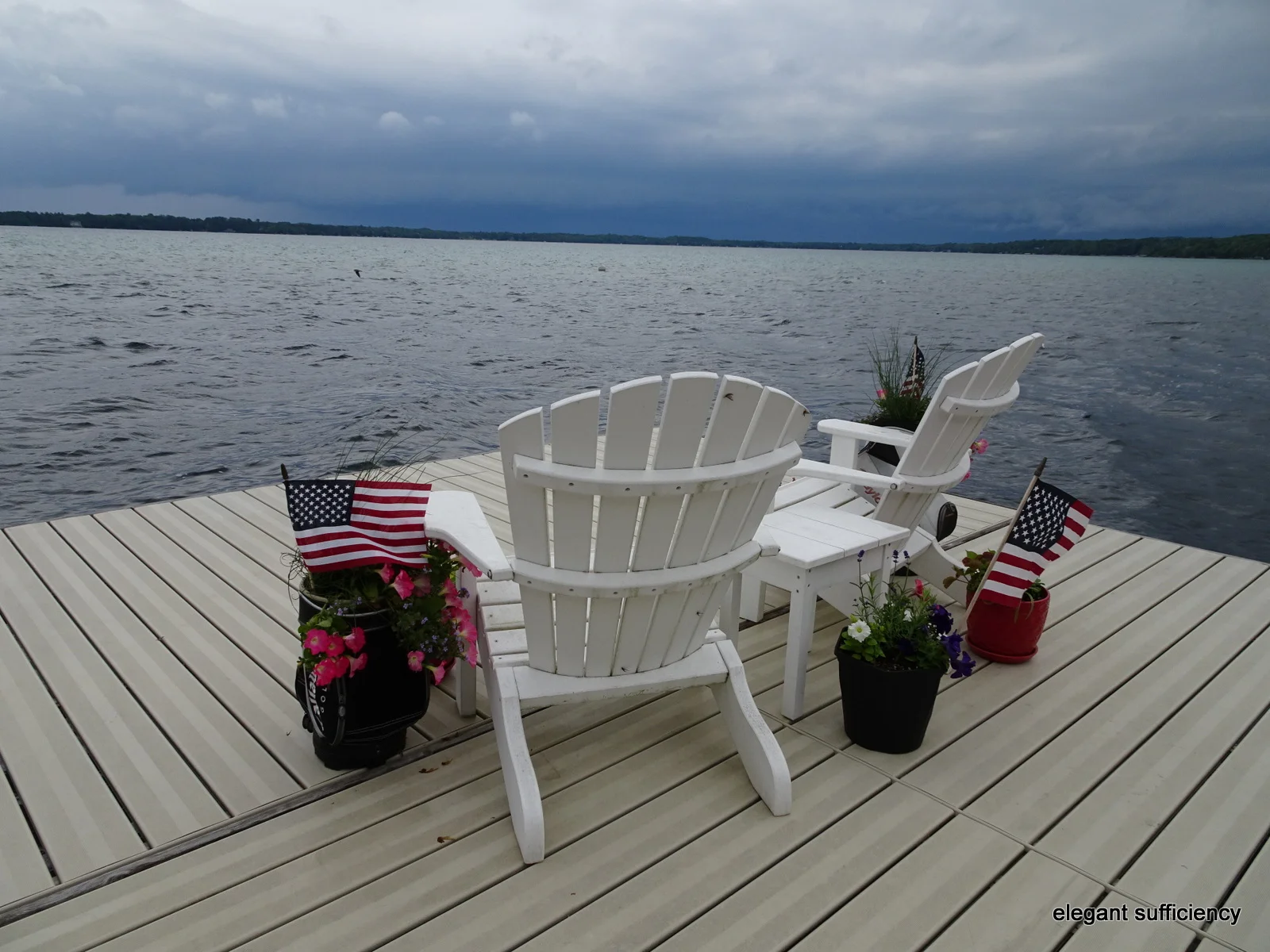 At the lake