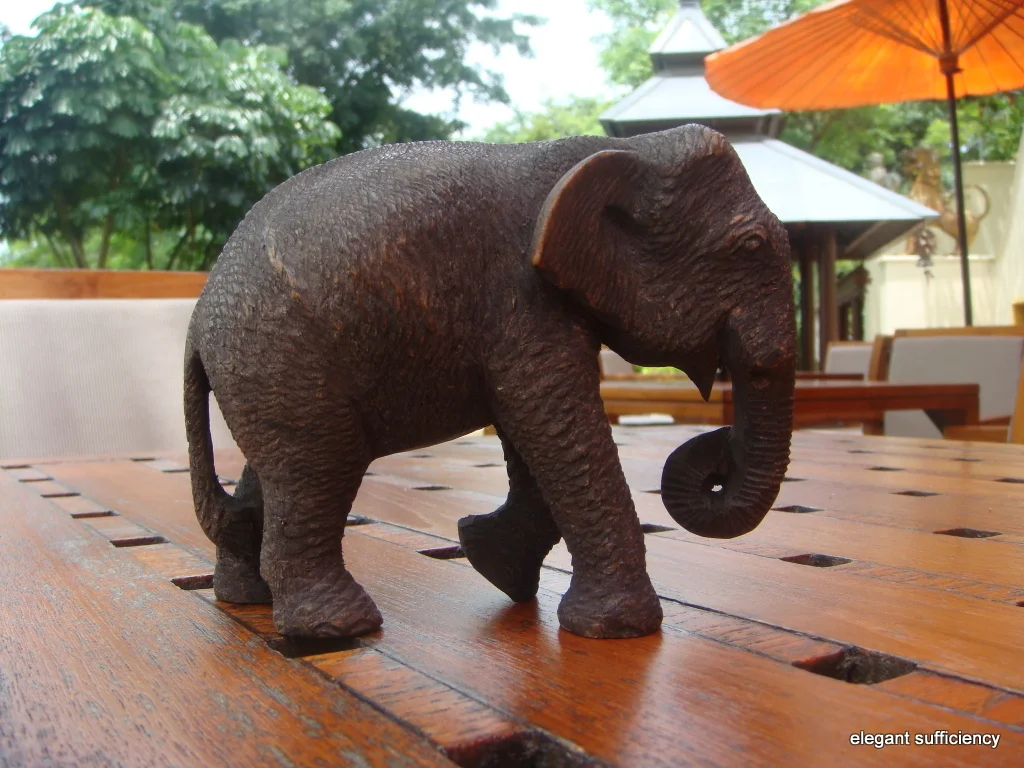 How many elephants drink milk?