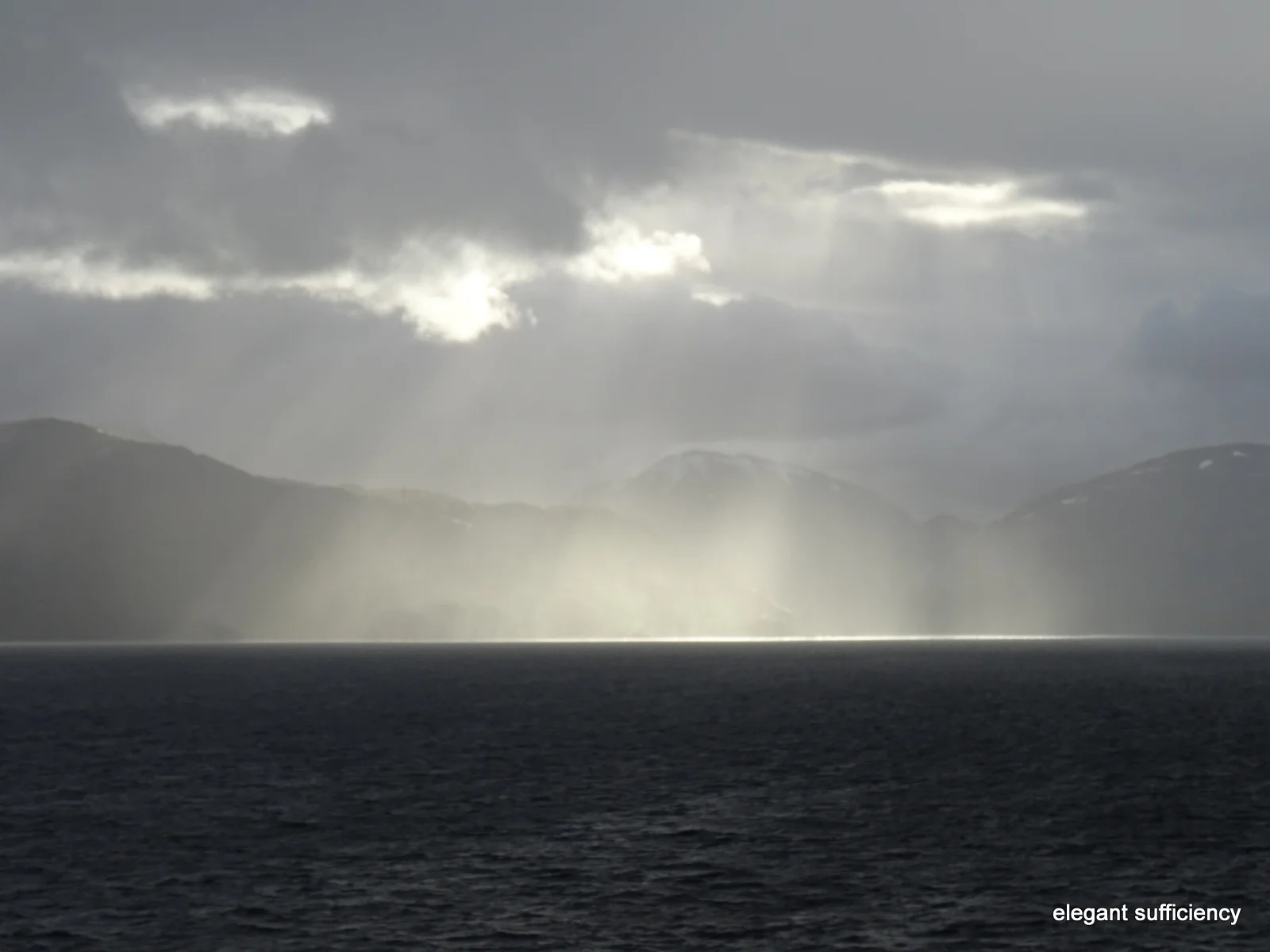 Five hours of Patagonian weather
